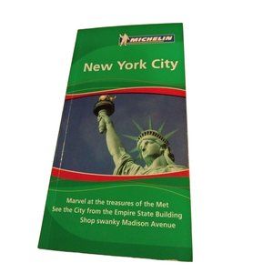 Michelin Green Guide New York City Paperback Travel Guidebook
